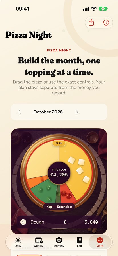 Pizza Night, planning the month's toppings